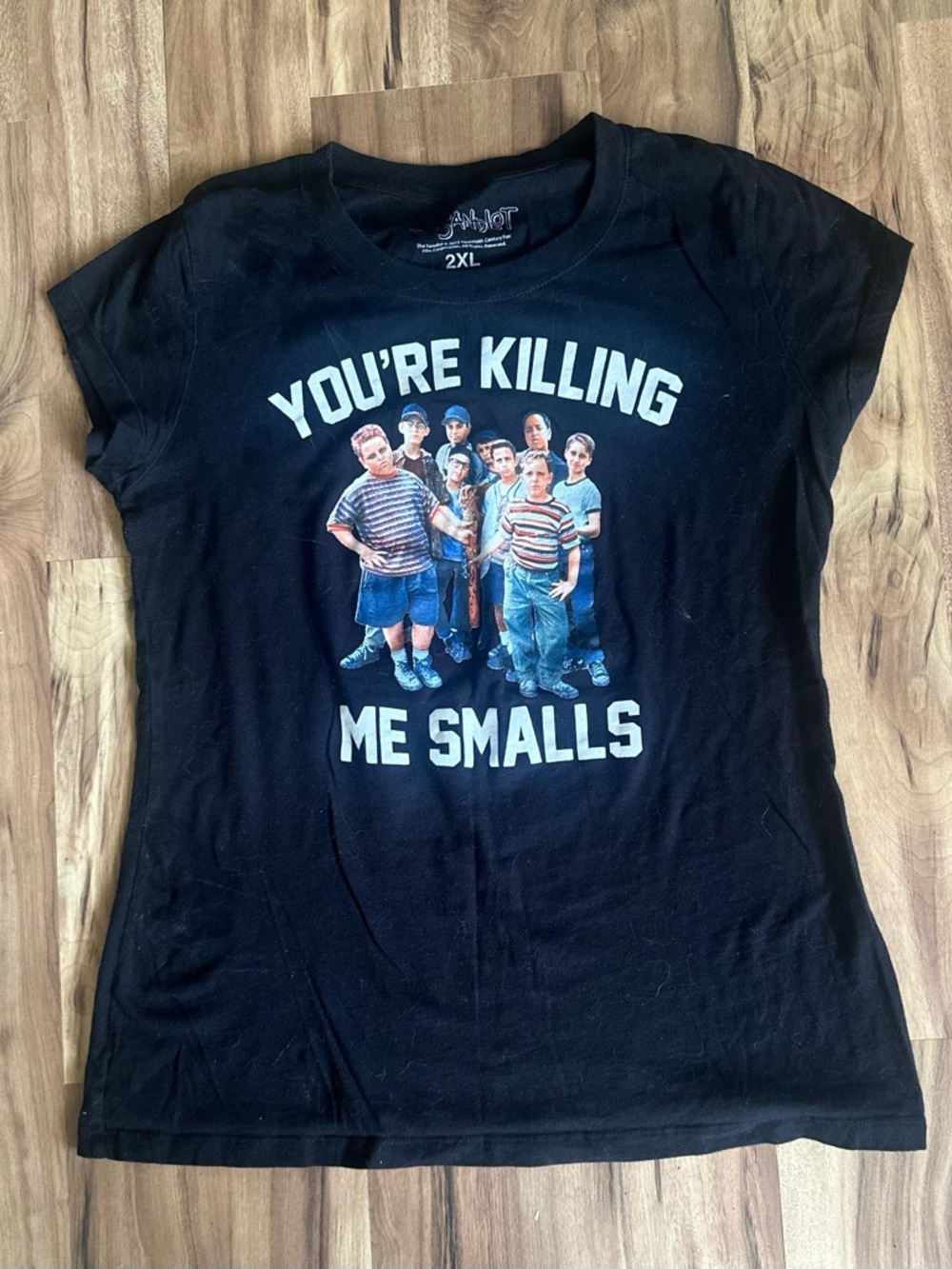 Black Graphic Short-Sleeve Tee - You're Killing Me Smalls